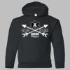 18500B Youth Heavy Blend Hooded Sweatshirt Thumbnail