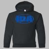 18500B Youth Heavy Blend Hooded Sweatshirt Thumbnail