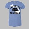 3413Y Youth Extra Soft Tri-blend Tee Thumbnail